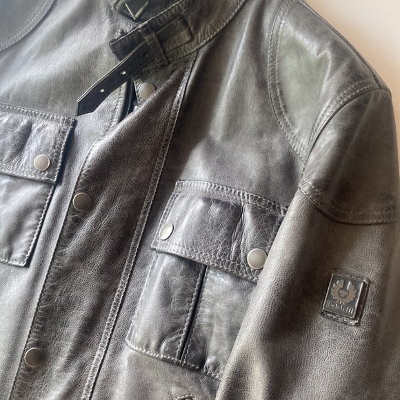 Belstaff Leather Jacket - Picture 3 of 5